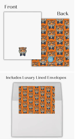 Tiger Card with Lined Envelope