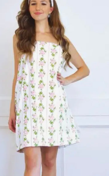 Pink Rose Terry Spa Wrap