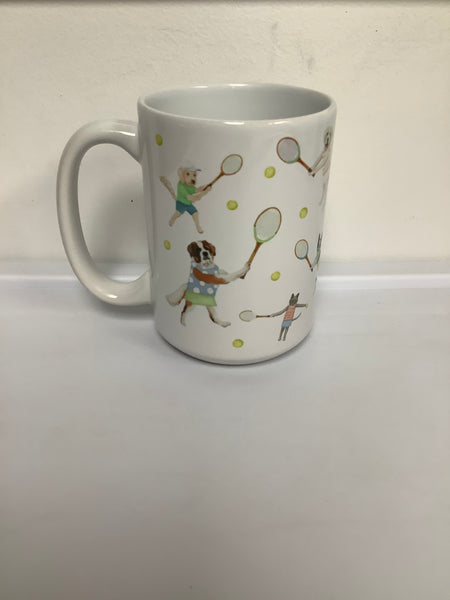 Dogs at Play Mug Karen Marcum