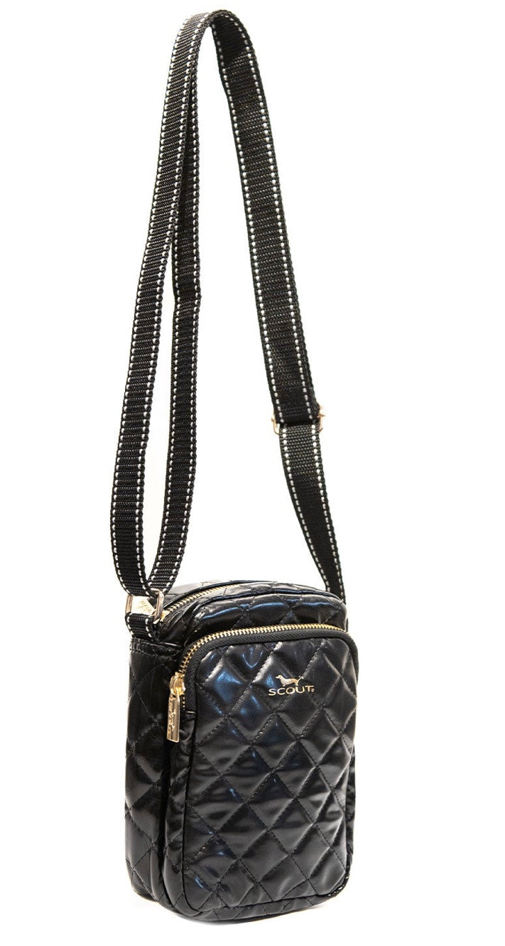 Scout The Micromanager Crossbody-Black Quilted