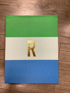 Mary Square “R” Bound Notepad