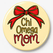 Sorority Mom Bow Button