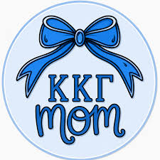 Sorority Mom Bow Button