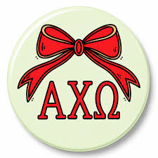 Big Bow Sorority Button
