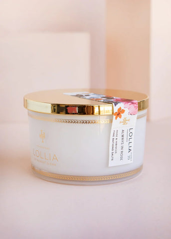 Lollia Always In Rose Bath Salts