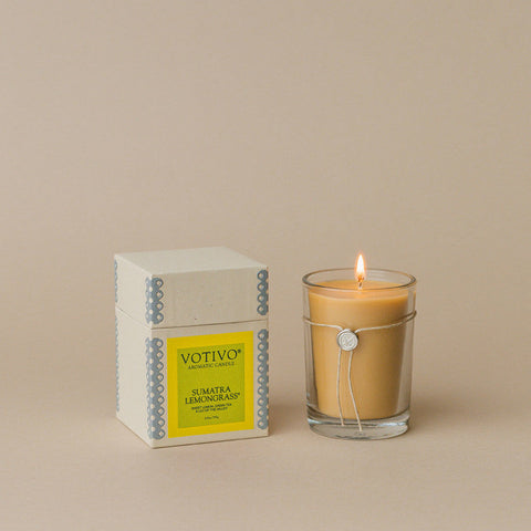 Votivo Aromatic Candle 6.8 oz. Candle-Sumatra Lemongrass