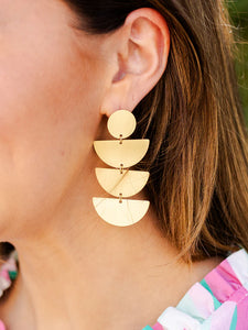 Alva Gold Earrings