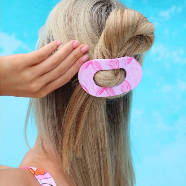 Pinch Me! Medium Flat Round Hair Clip Teletie