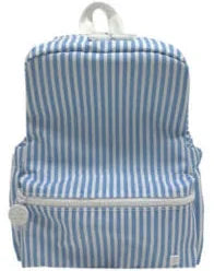 TRVL Backpacker in Pimlico Stripe Chambray