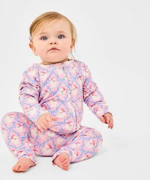 Santa Baby Bows Pajamas Baby-Kid
