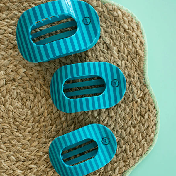 Splash Zone Medium Flat Round Hair Clip