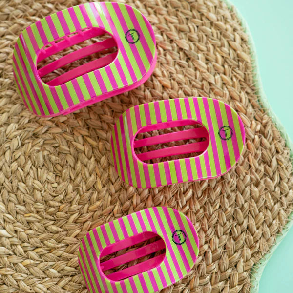 Summer Crush Medium Flat Round Hair Clip