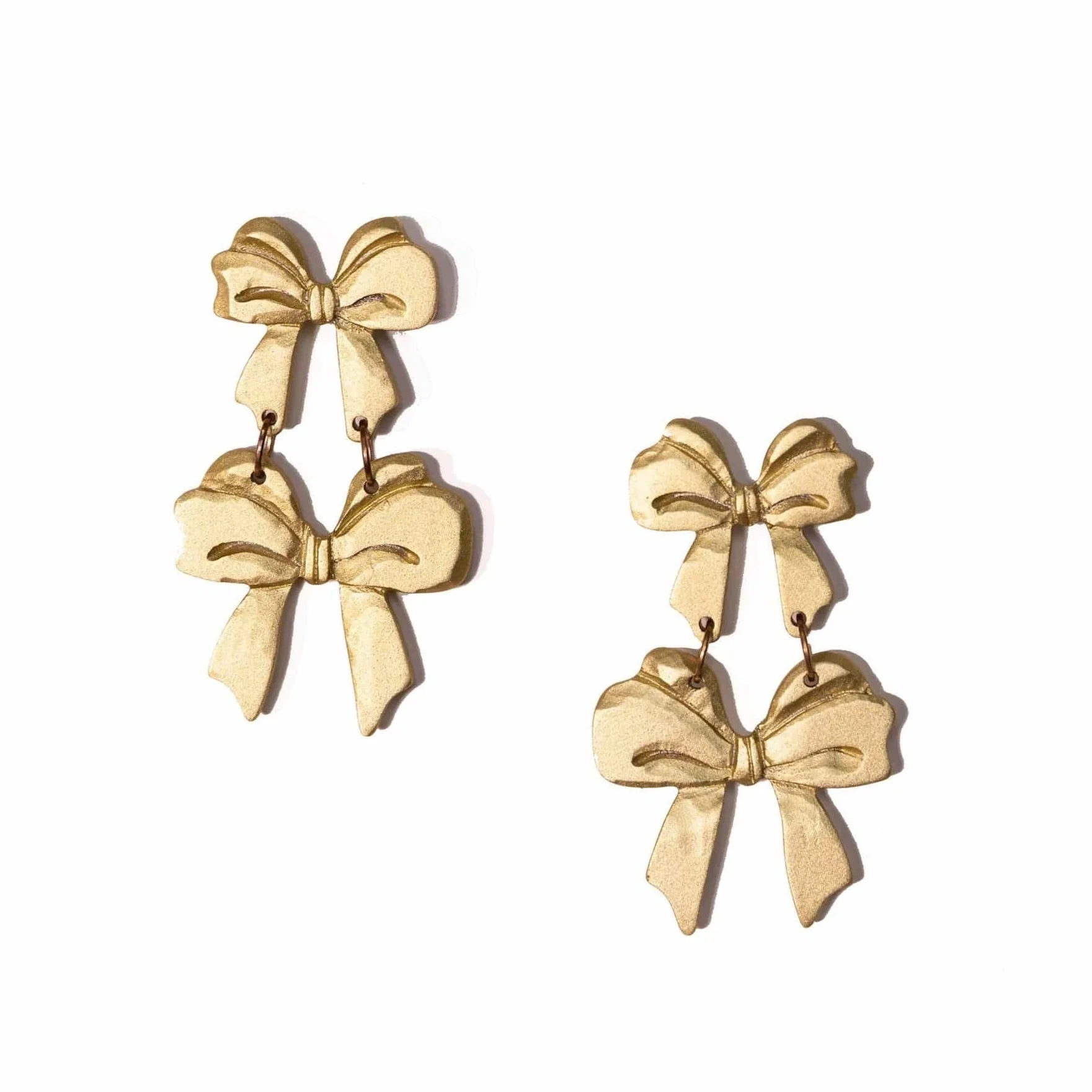 Double Bow Earrings