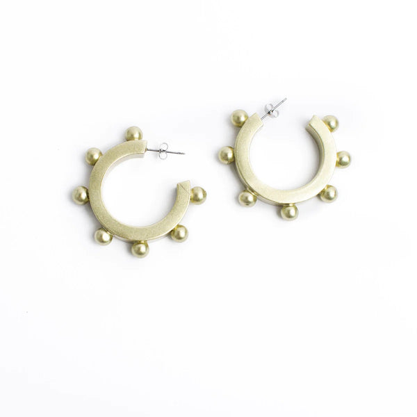 Sunshine Tienda Bead Hoops