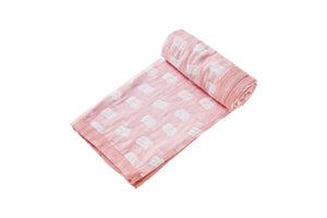 Pink Angel Dear Swaddle Unicorns