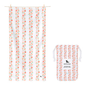Peach Party Dock & Bay Large Quick Dry Towel