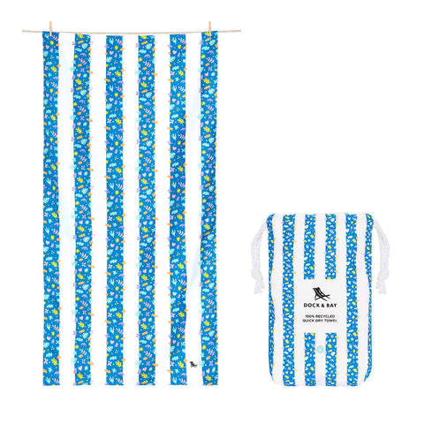 Tutti Fruity Dock & Bay Large Quick Dry Towel