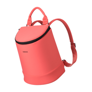 Corkcicle Eola Bucket Cooler Bag Coral Neoprene
