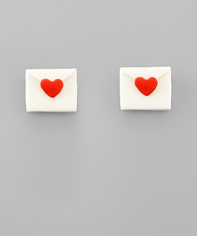Valentine Love Letter Earrings