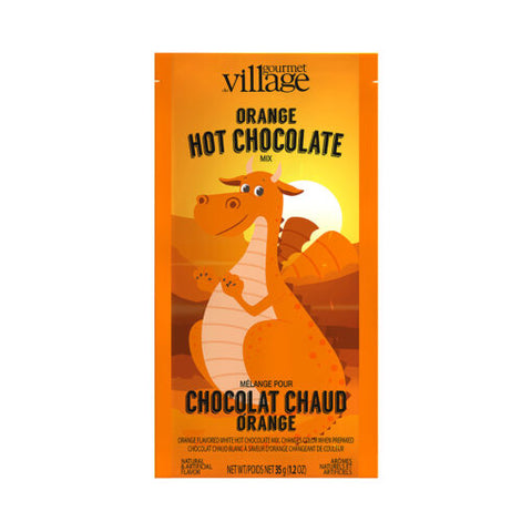 Dragon Orange Hot Chocolate Packet