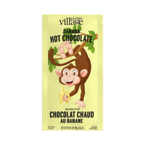 Monkey Banana Hot Chocolate Packet