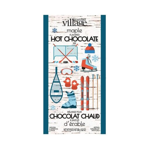 Winter's Calling Maple Hot Chocolate Packet VIllage Gourmet