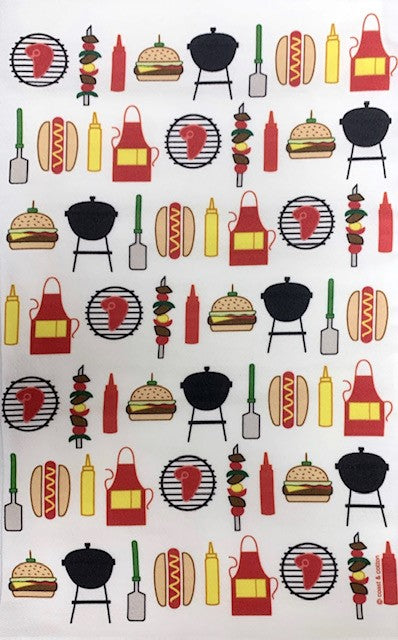 Grill Master Coast and Cotton Tea Towel
