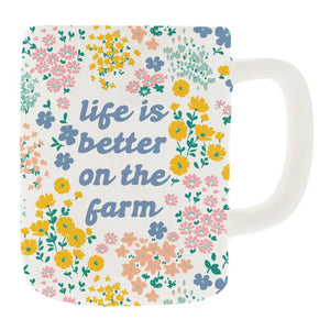 Life is Better on the Farm Ceramic Mug