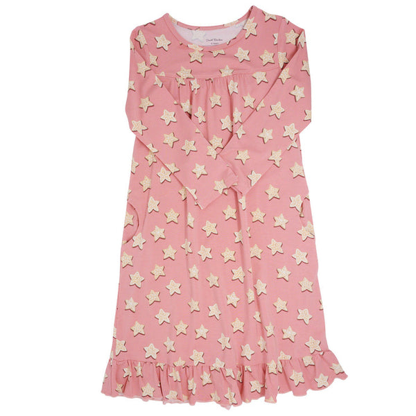 8y Pink Sugar Cookie Boho Dress