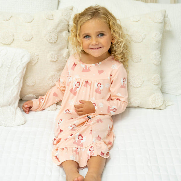 5y Mommy's Angel Boho Dress