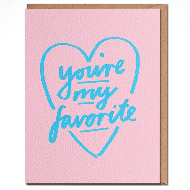 Youre My Favorite Card – The Cottage Basket