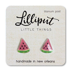 Lilliput Watermelon Studs