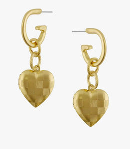 Susan Shaw Gigi Locket Earrings