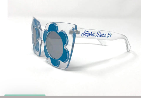 Alpha Delta Pi Flower Power Sunglasses