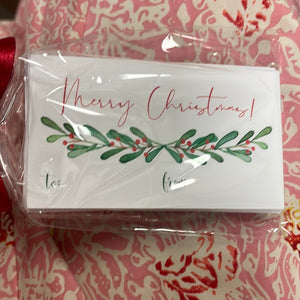 Merry Christmas tags