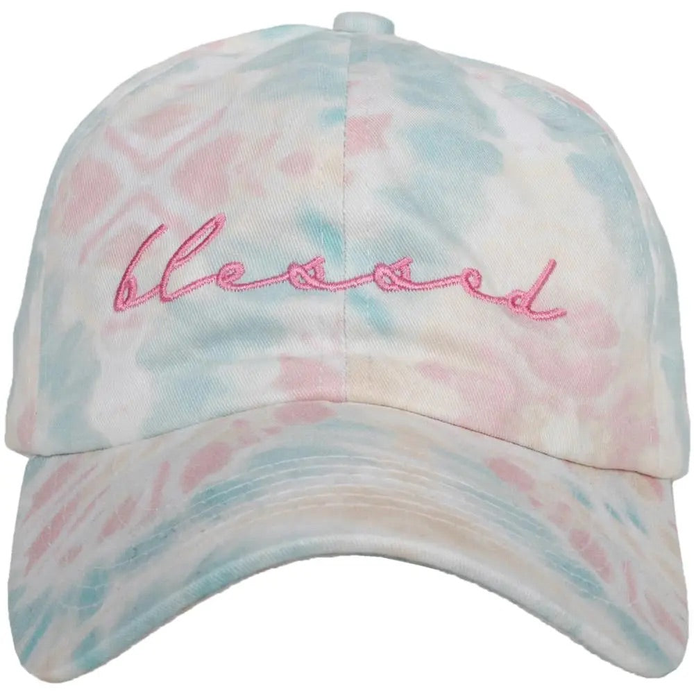 Blessed Tie Dye Hat