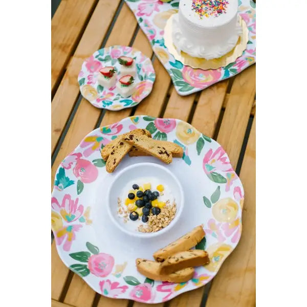 Chip and Dip Garden Party Melamine