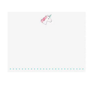 Unicorn Flat Note Card Box Set