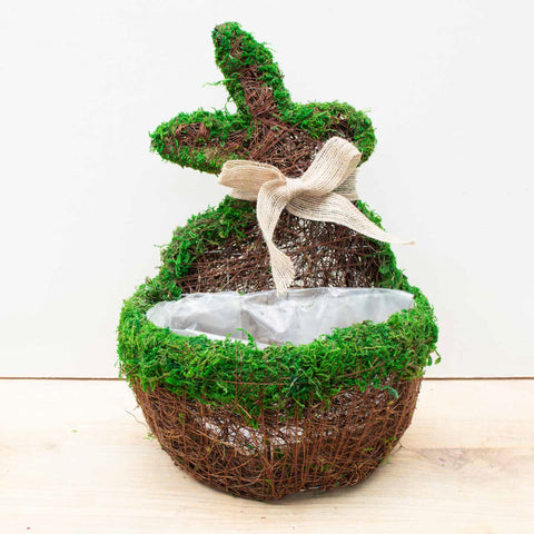 Moss Bunny Planter