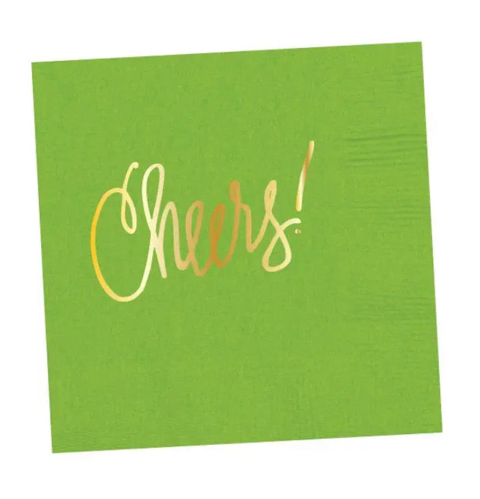 Cheers! | Napkins - Green