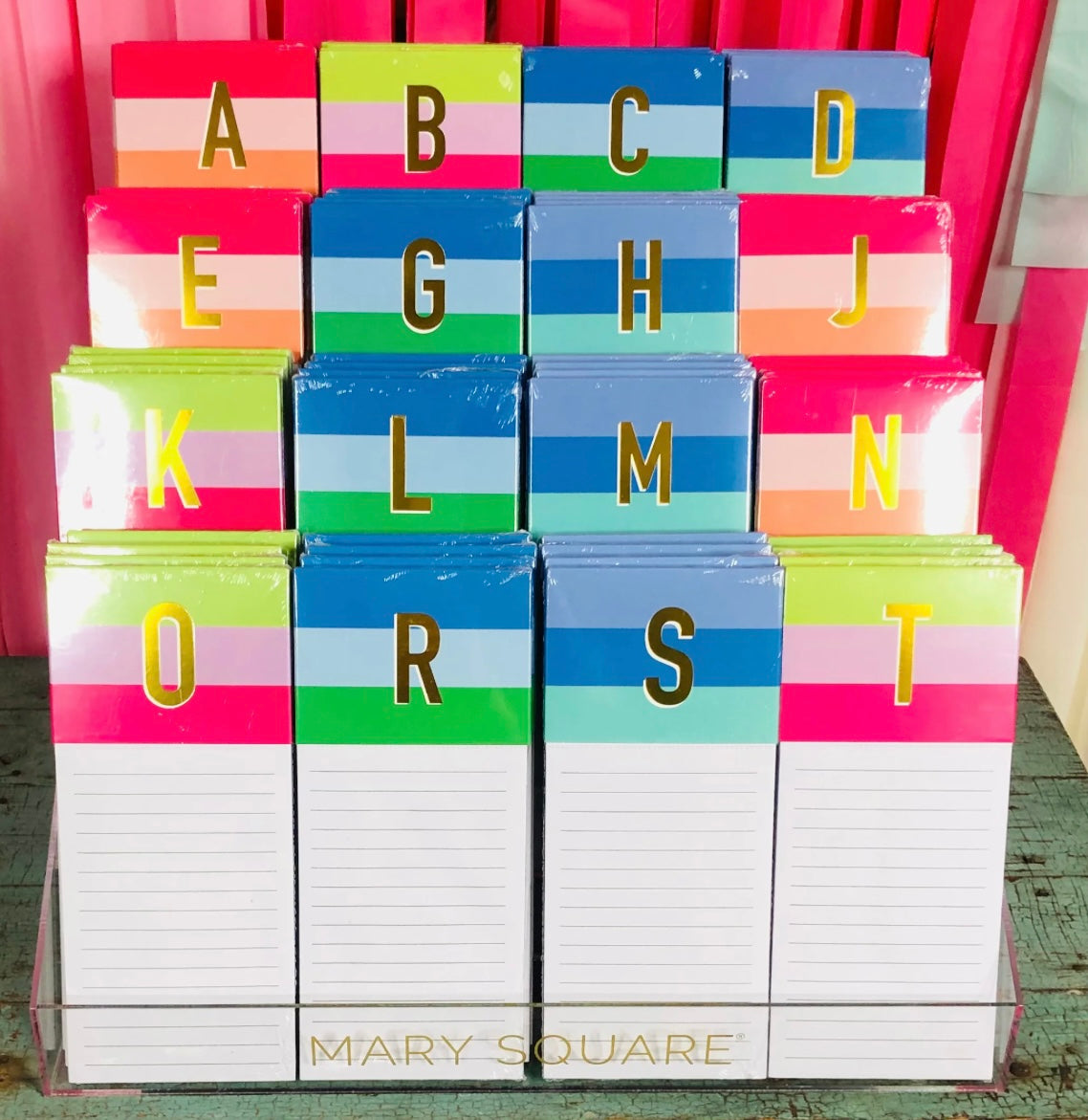 Mary Square “N” Magnetic Notepad