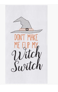 Witch Switch Flour Sack Kitchen Towel