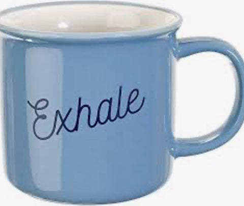 Exhale Hale mugs