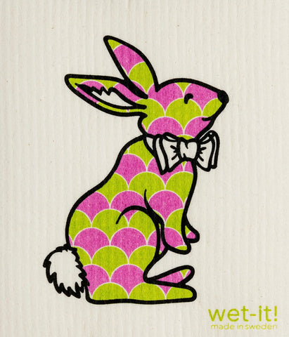 Wet-It Happy Bunny Swedish Cloth