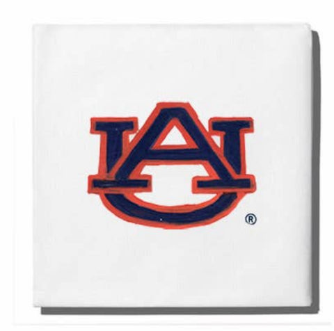 Auburn napkin logo set
