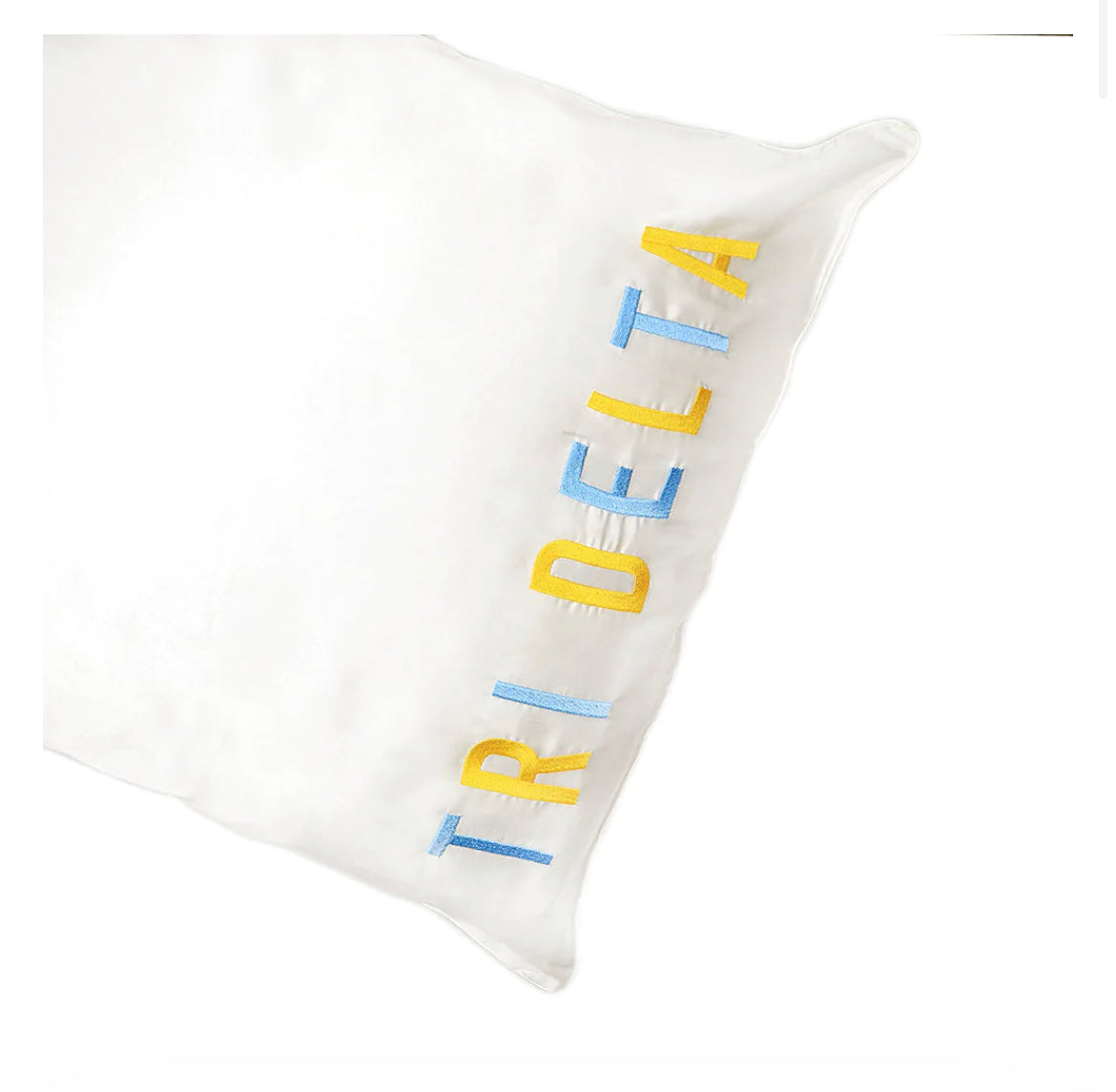 Tri delta pillowcase