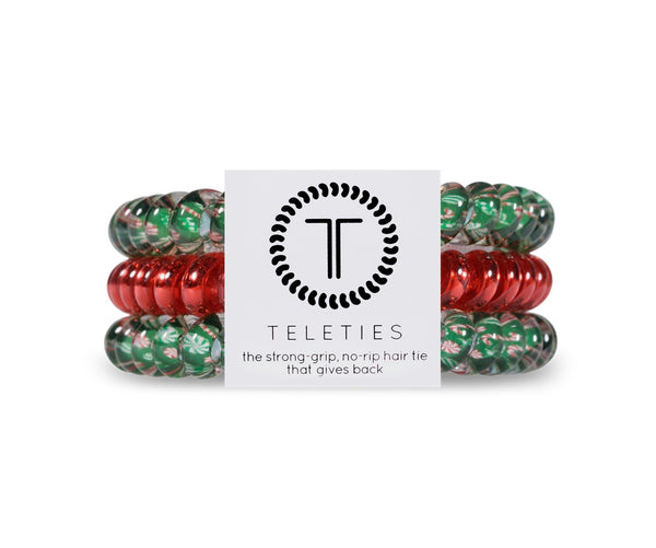 Candy Cane Kisses Small Teleties