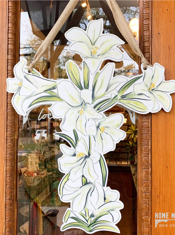 Easter Lily Door Hanger