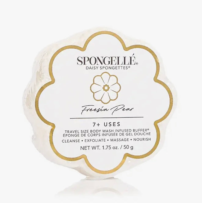 Spongelle Freesia Pear Daisy Shape
