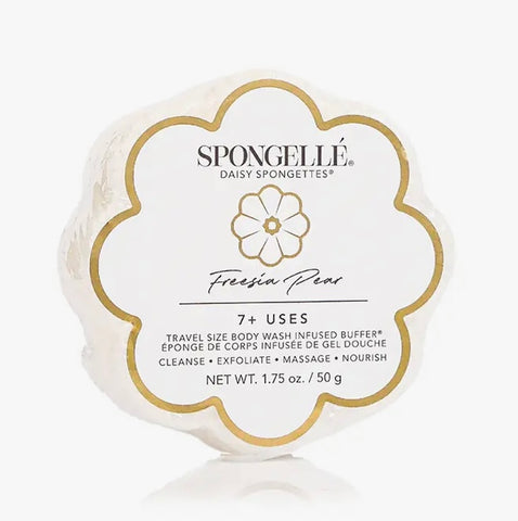 Spongelle Freesia Pear Daisy Shape